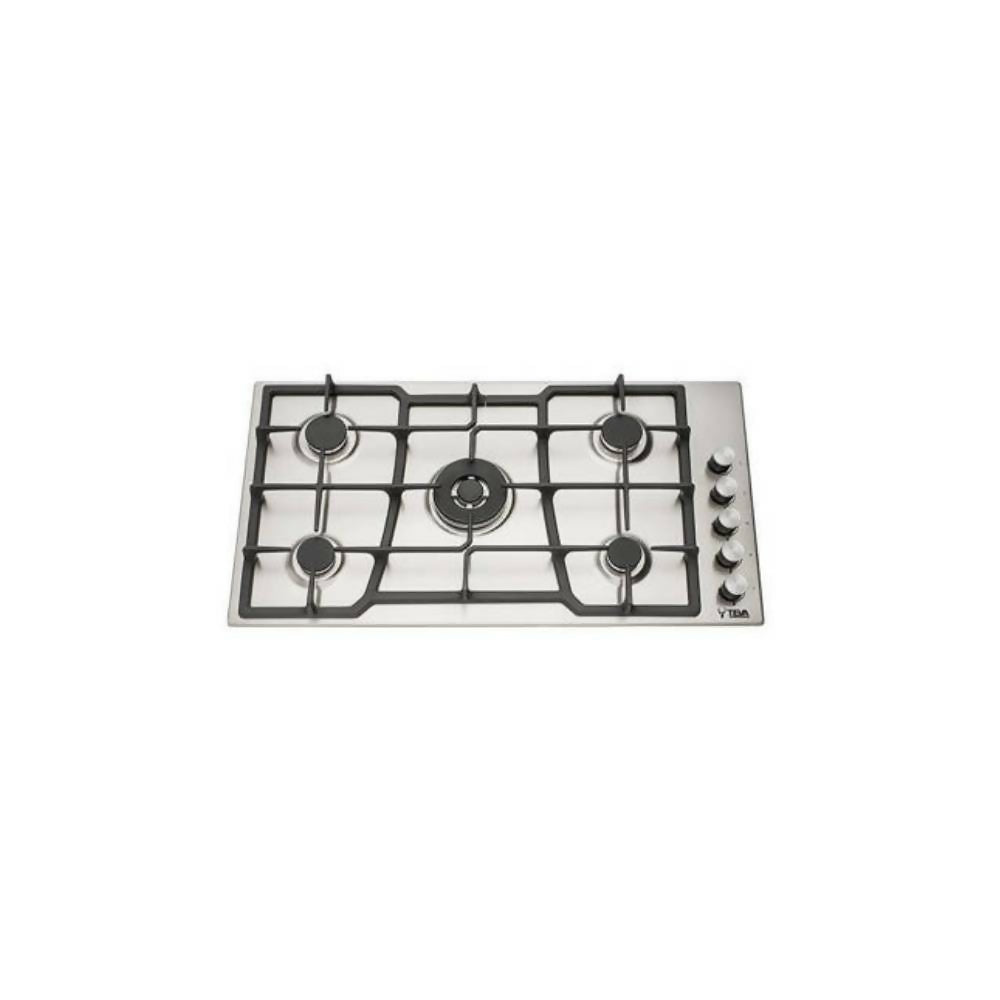 Teva Built-In Hob 90 Cm 5 Burners Stainless ED225. Teva Built-In Hob 90 Cm 5 Burners Stainless ED225.